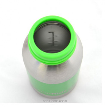 Biberon Pois verts - 200 ml goulot étroit - Organic Kidz 2