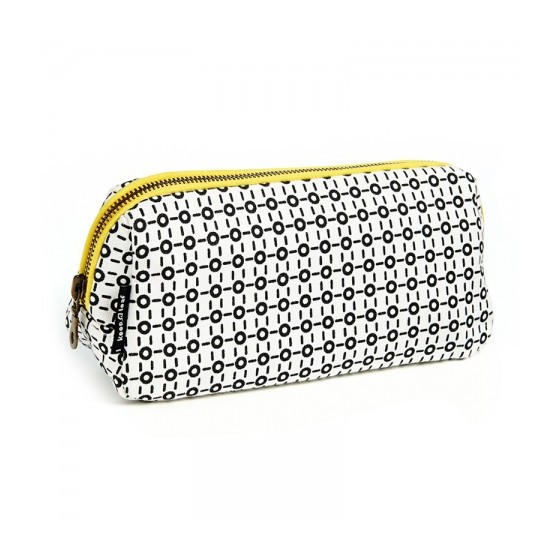 Trousse coton bio - BLACK & WHITE - Keep Leaf
