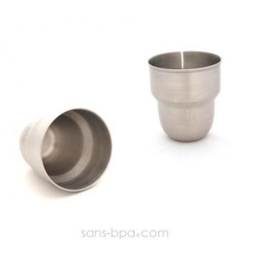 Timbale capuchon inox 6 ml