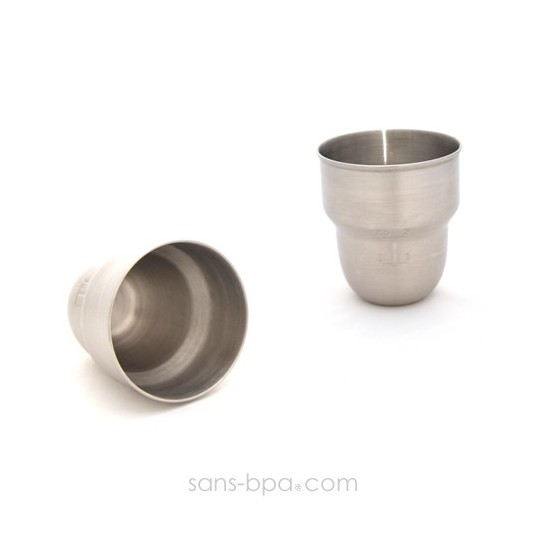 Timbale capuchon inox 6 ml
