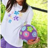 Ballon 18 cm - BLEU MULTI-POIS - CROCODILE CREEK