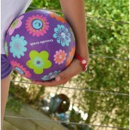 Ballon 18 cm - BLEU MULTI-POIS - CROCODILE CREEK