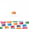 1 capuchon ORANGE pour biberons 120-250 ml - LIFEFACTORY