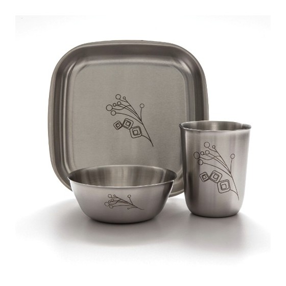 Bol inox diam 9.5 cm BRIN DE NATURE