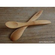 Lot de 2 cuillères bébé en bambou de BAMBU (6m+)