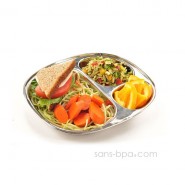 Plateau repas inox RECTANGLE