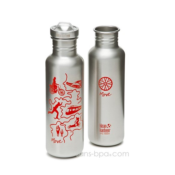 Gourde 800ml Graphic Preserve