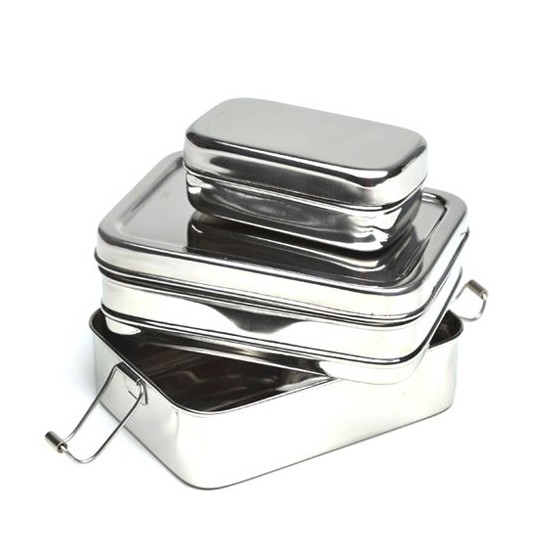 Set inox 3-en-1 ECOLUNCHBOX