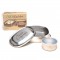 Set inox 2-en-1 ECOLUNCHBOX