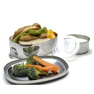 Set inox 2-en-1 ECOLUNCHBOX