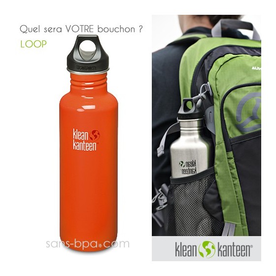 Gourde inox 800 ml GREEN