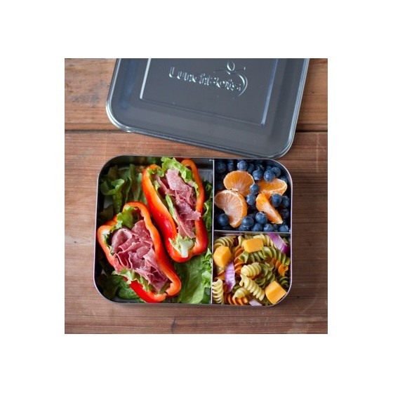 Boite 3 compartiments 100% inox TRIO
