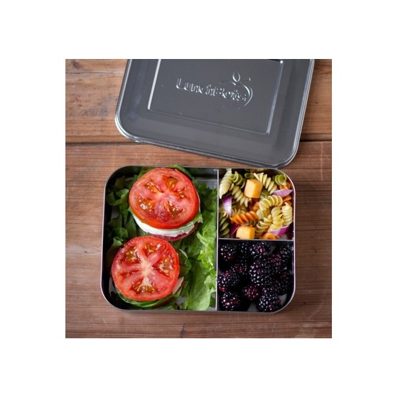 Boite 3 compartiments 100% inox TRIO