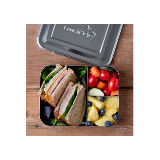 Boite 3 compartiments 100% inox TRIO