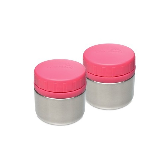 2 Ptits Pots inox ROUGE