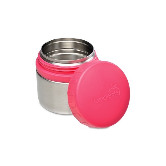 2 Ptits Pots inox ROUGE