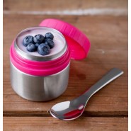 2 Ptits Pots inox ROUGE