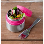 2 Ptits Pots inox ROUGE