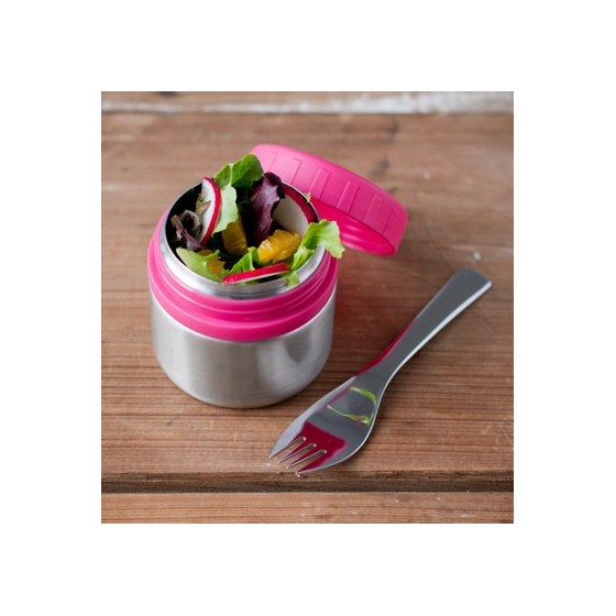 2 Ptits Pots inox ROUGE