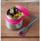 2 Ptits Pots inox ROUGE