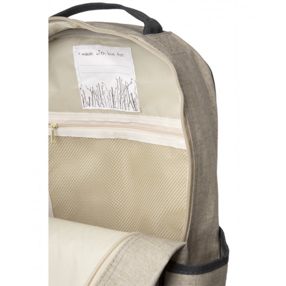 Cartable lin enduit PISSENLIT
