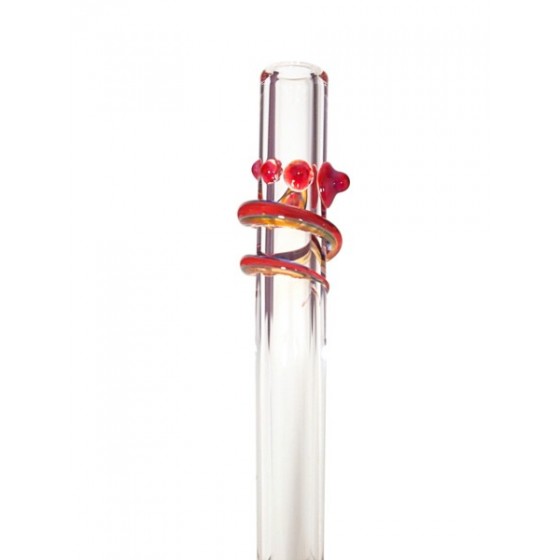 Paille verre Enfant Courbe Courte BOYS vert