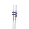 Paille verre Enfant Courbe Courte GIRLS Rose