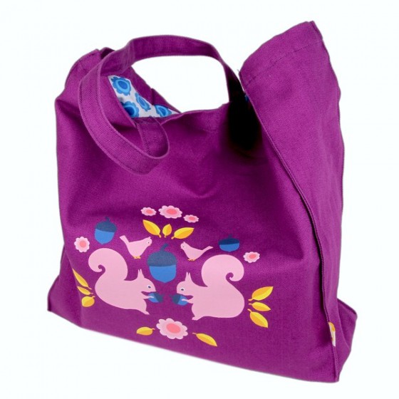 Grand sac tissu HERISSONS