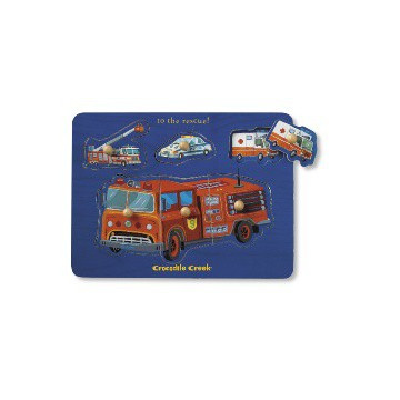 Puzzle bois POMPIERS