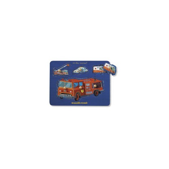 Puzzle bois POMPIERS