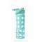 Bouteille verre 475ml FLIP Turquoise