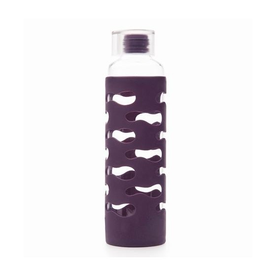 Gourde verre 560ml AUBERGINE