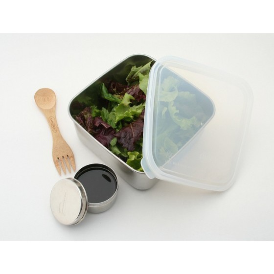 Boite inox carrée To Go