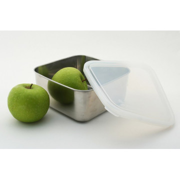 Boite inox carrée To Go 2