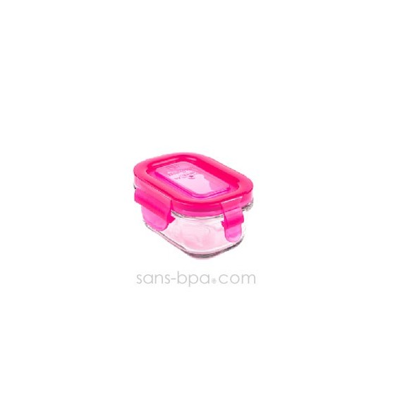 Contenant verre Wean Tub150ml - Framboise