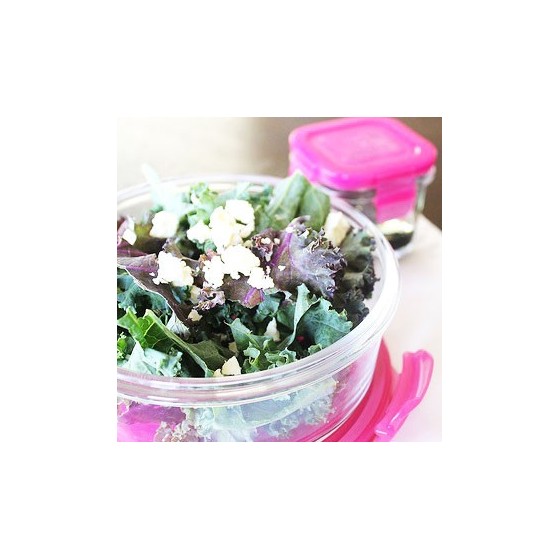 Contenant verre Lunch Bowl 400ml - Framboise