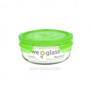 Contenant verre Meal Bowl 720ml - Framboise