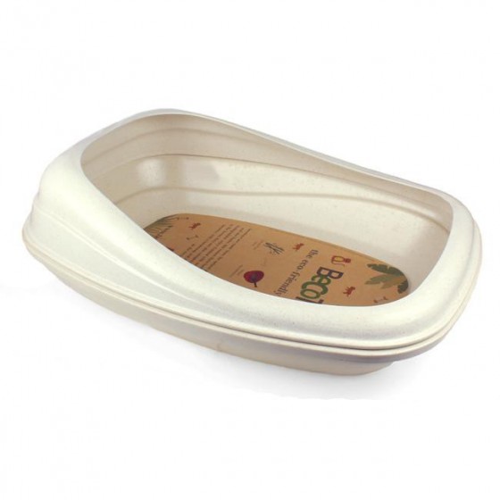 Bac à littière sans plastique Nature - BECOTHINGS