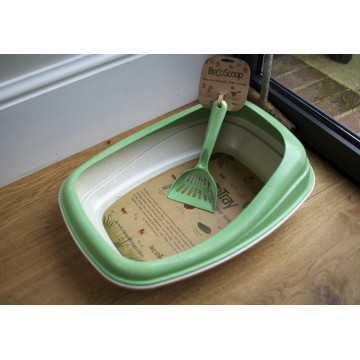 Bac à littière sans plastique Nature - BECOTHINGS 2