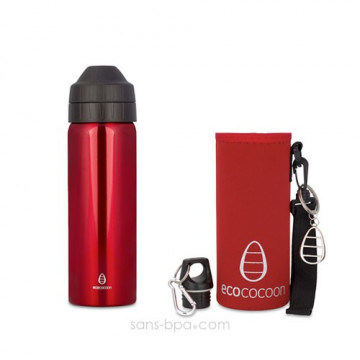 Gourde isotherme & sa housse