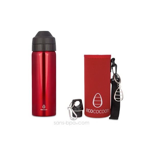 Gourde isotherme & sa housse