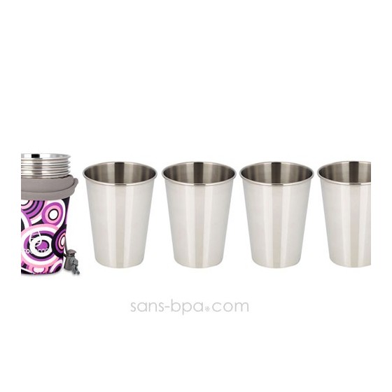 Set 4 verres 350 ml PURPLE
