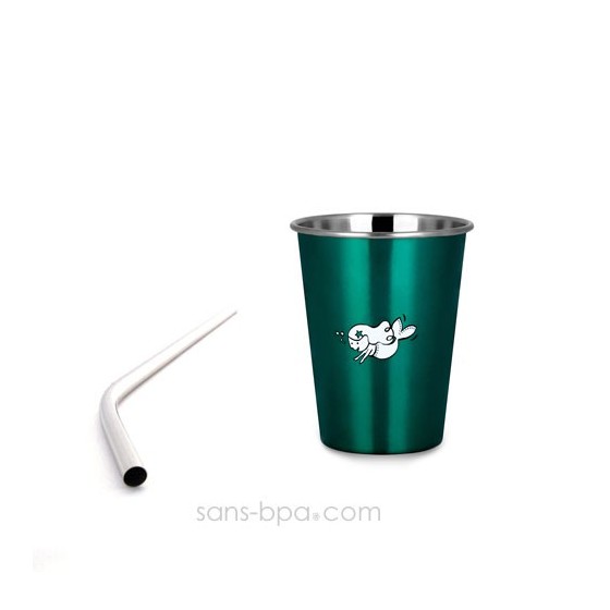 Verre & sa paille inox