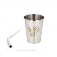 Verre & sa paille inox