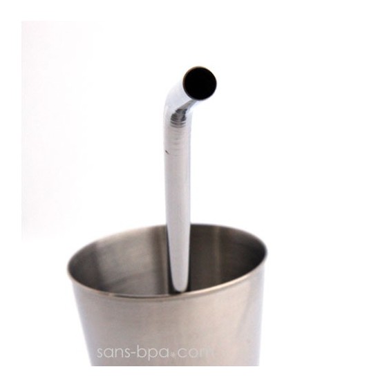 Verre Dress Up & sa paille inox