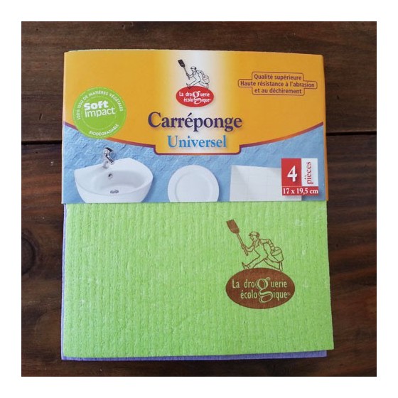 Lot 4 Carréponges biodégradables
