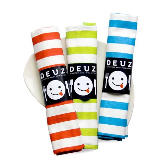 Serviette de table Napkid Vert Anis BIO