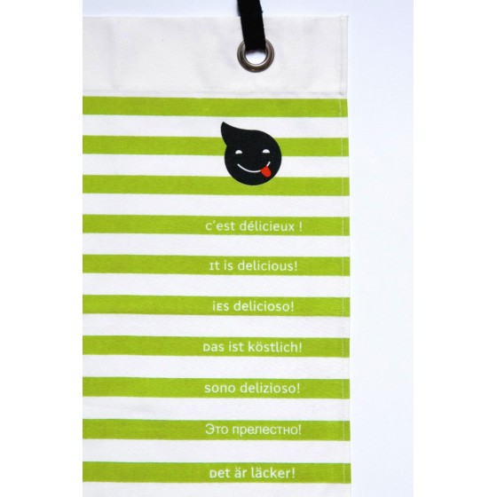 Serviette de table Napkid Vert Anis BIO