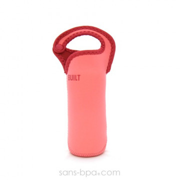 Etui Rose isotherme pour bouteilles et gourdes 300/500 ml