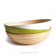Assiette Bol Bambou Nature - EKOBO